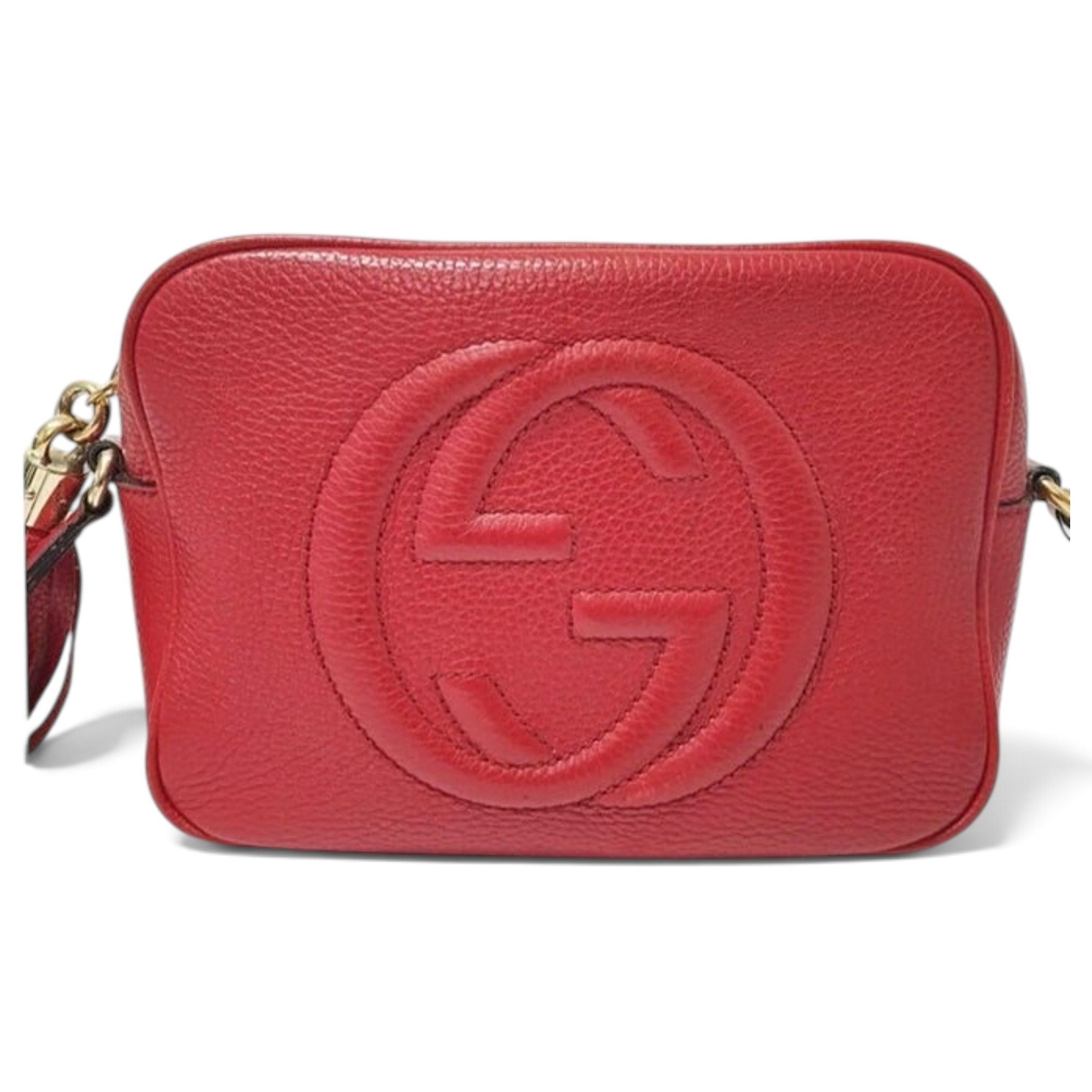 Leather crossbody bag