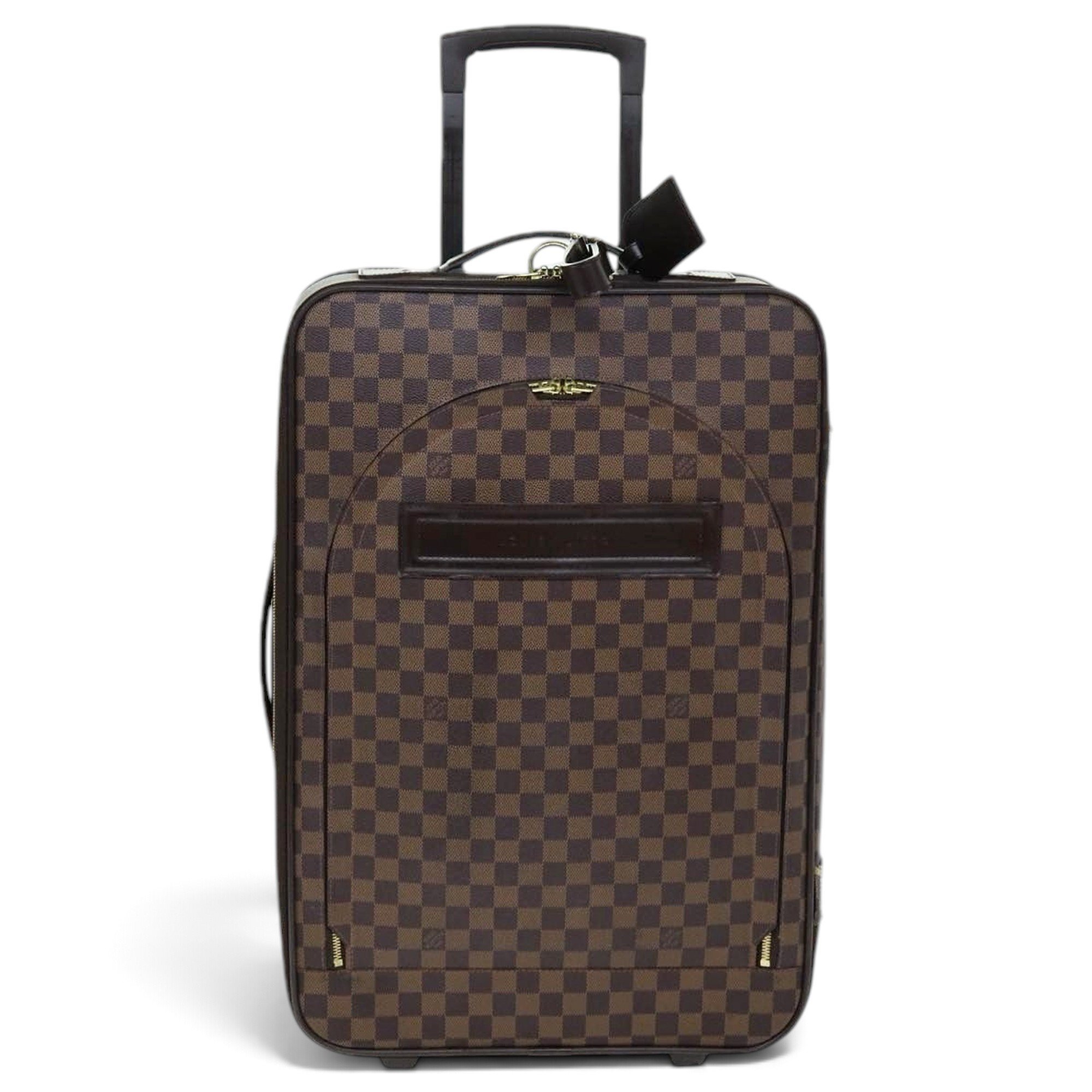 Leather travel bag