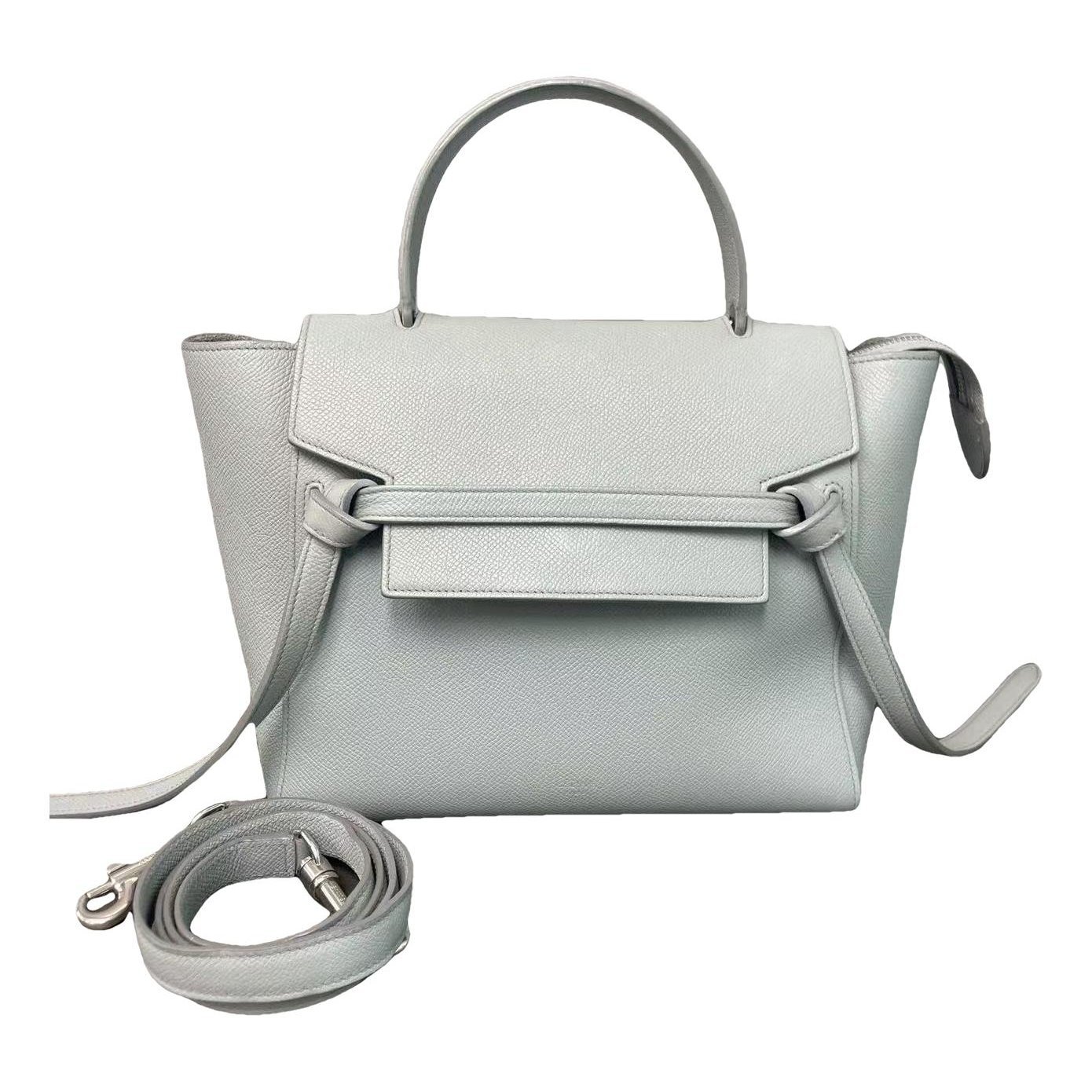 Belt leather handbag