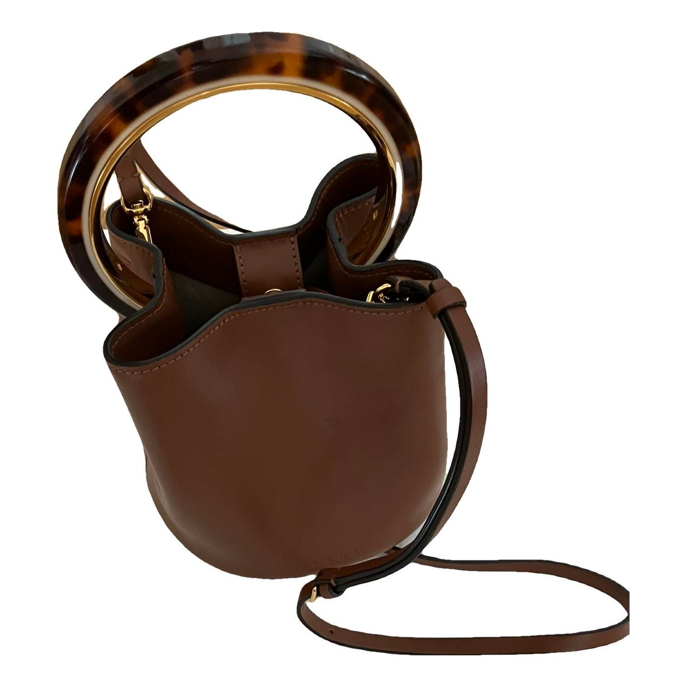 Marni Pannier leather tote