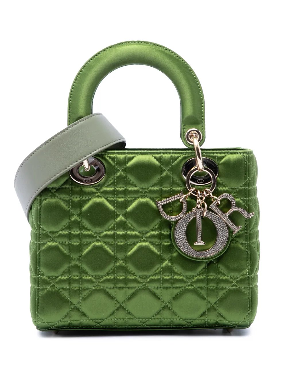 2019 Small Satin Cannage My ABCDior Lady Dior satchel