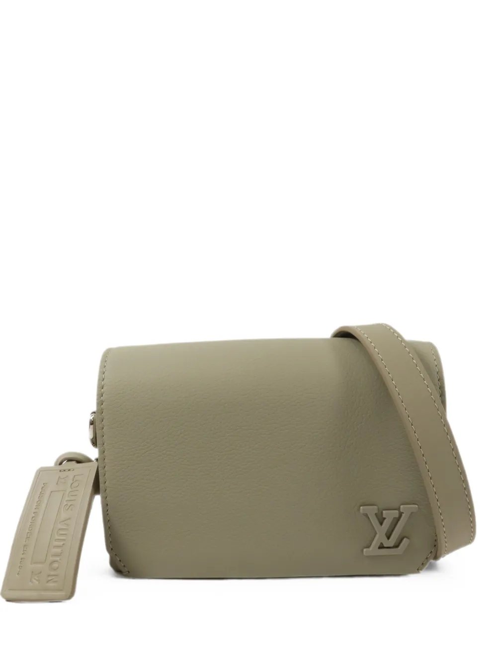 LV logo flap mini shoulder bag