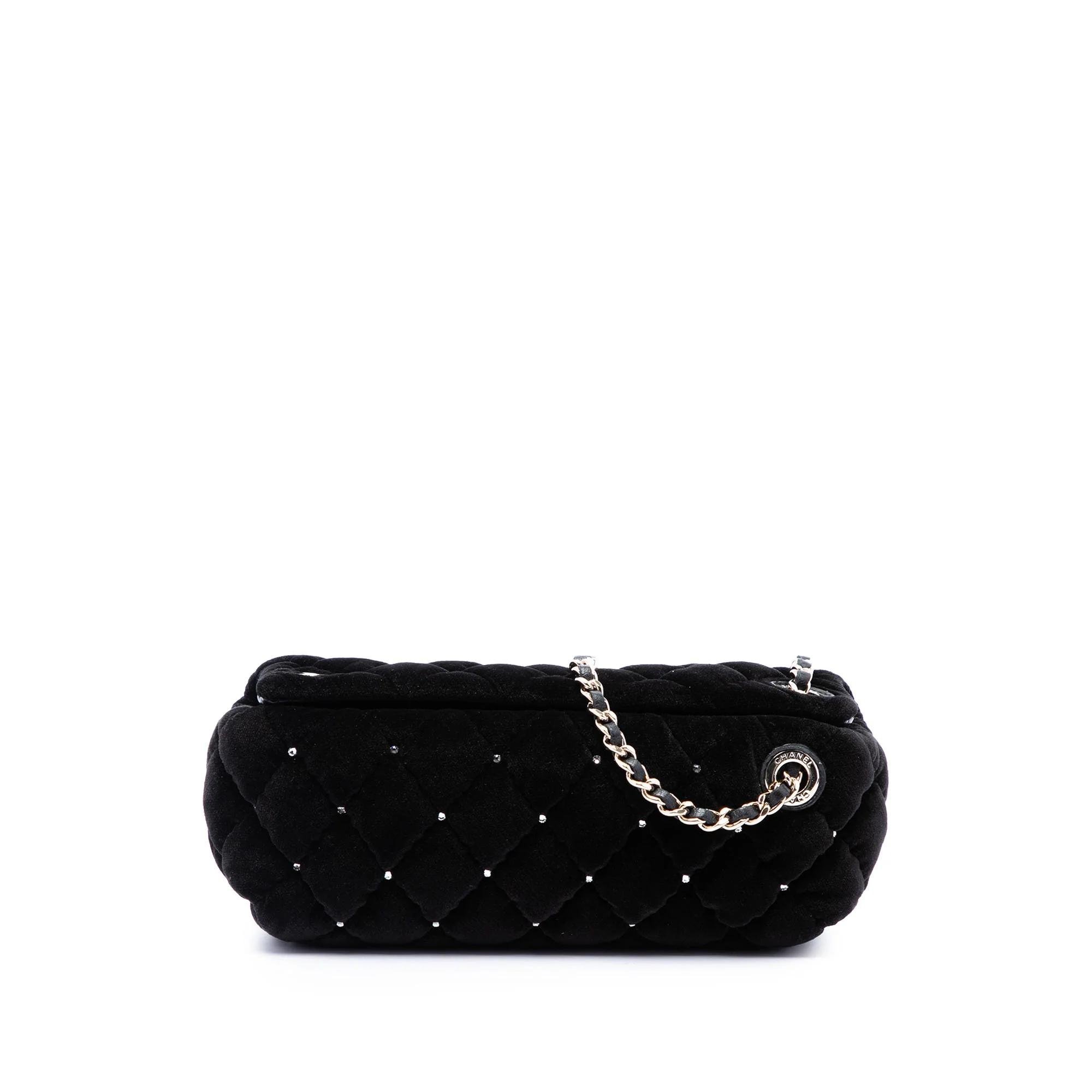 Velvet handbag