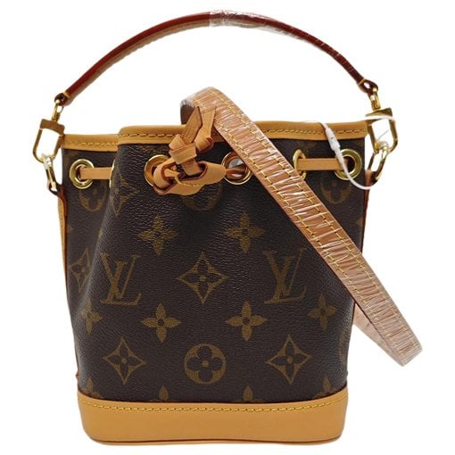 Nano Noé leather handbag