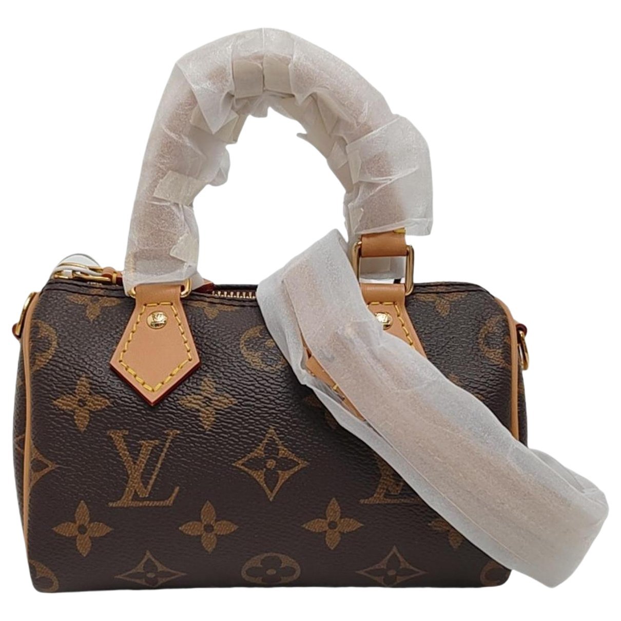 Nano Speedy / Mini HL leather handbag