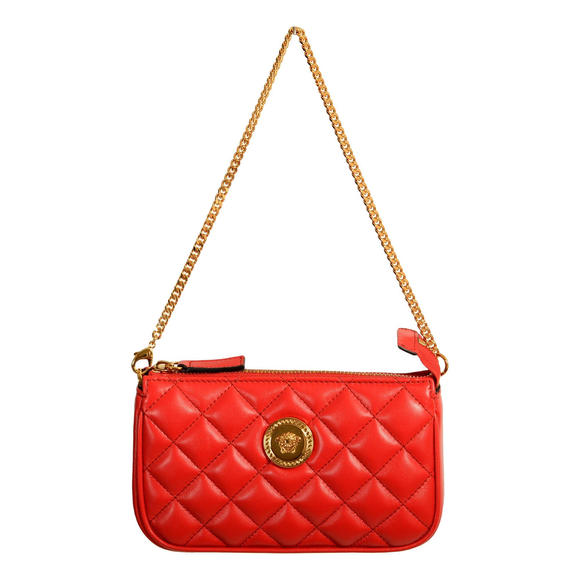 La Medusa leather handbag