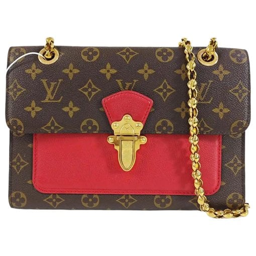 Victoire leather crossbody bag