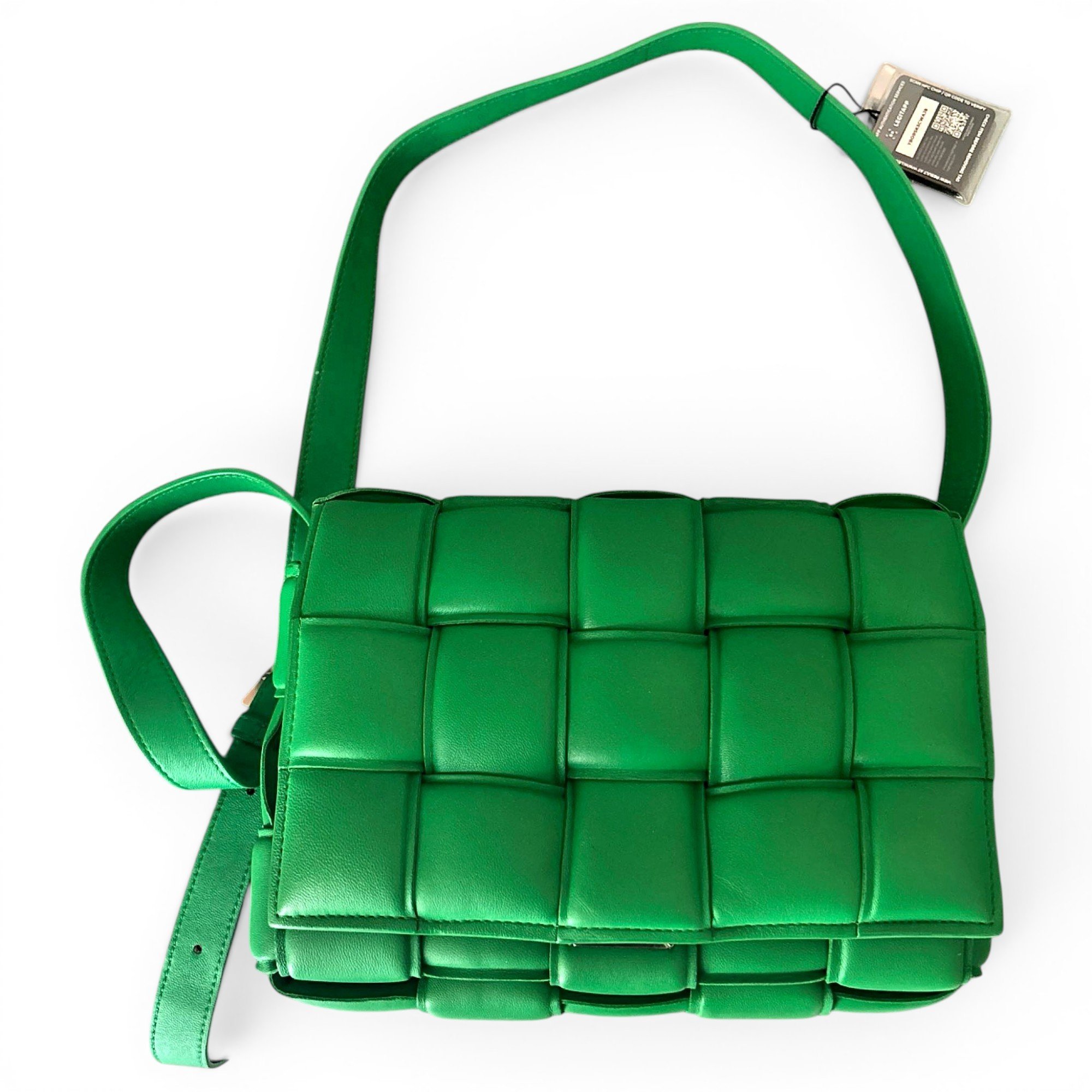 Cassette Padded leather handbag