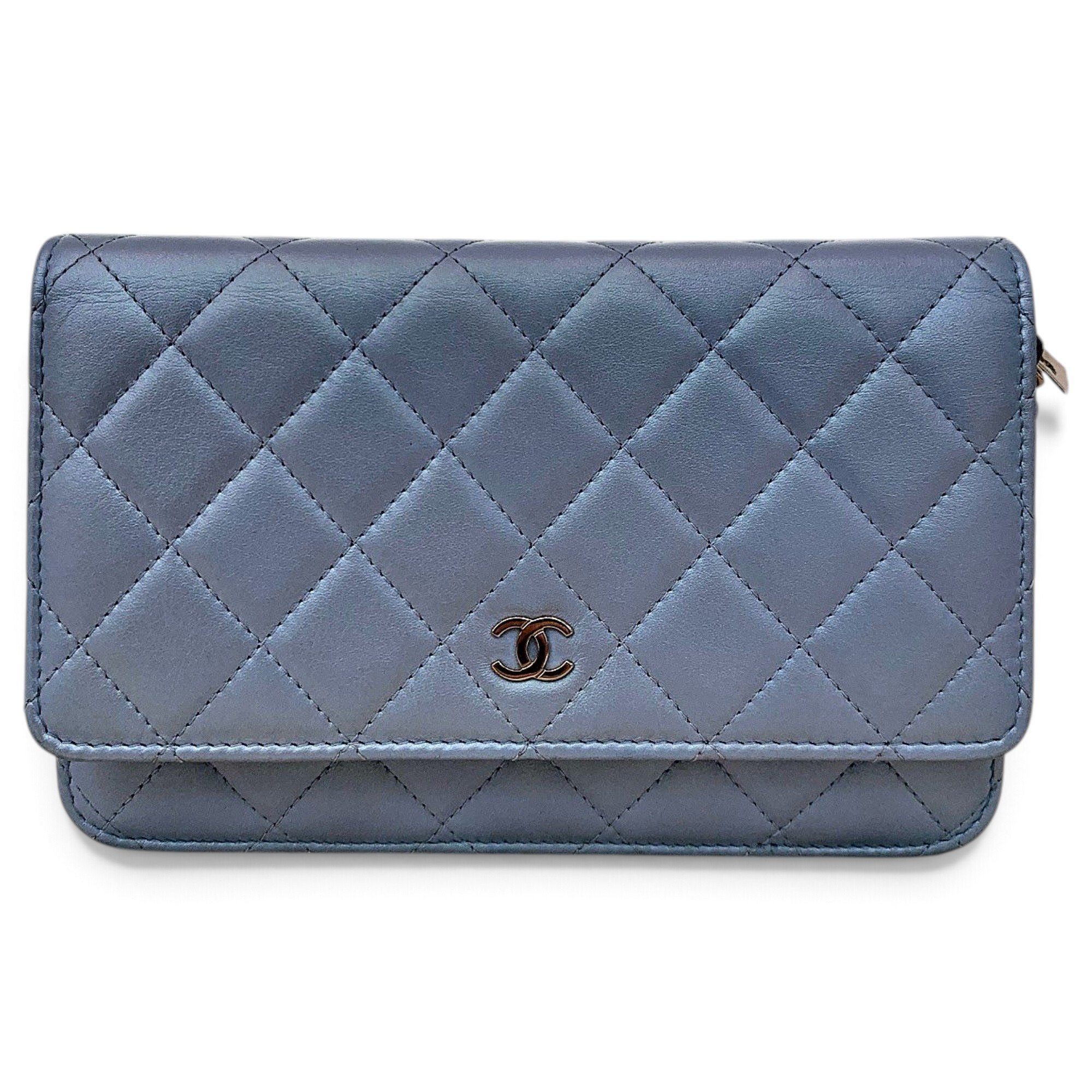 Wallet On Chain Timeless/Classique leather crossbody bag