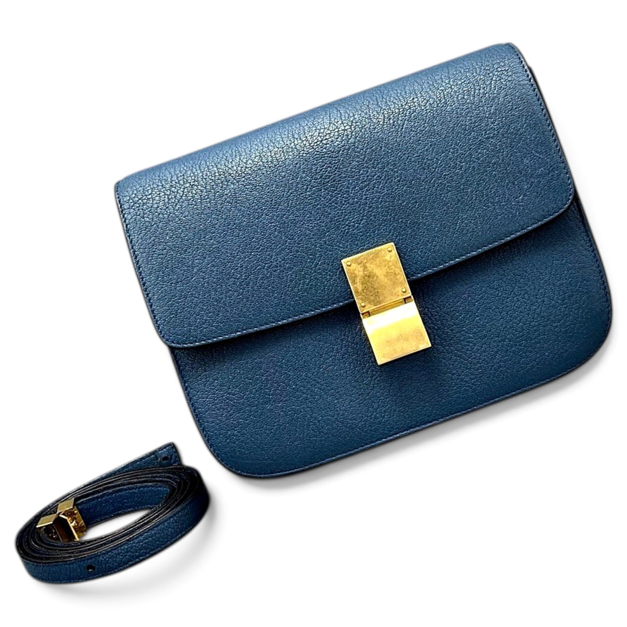 Classic leather handbag