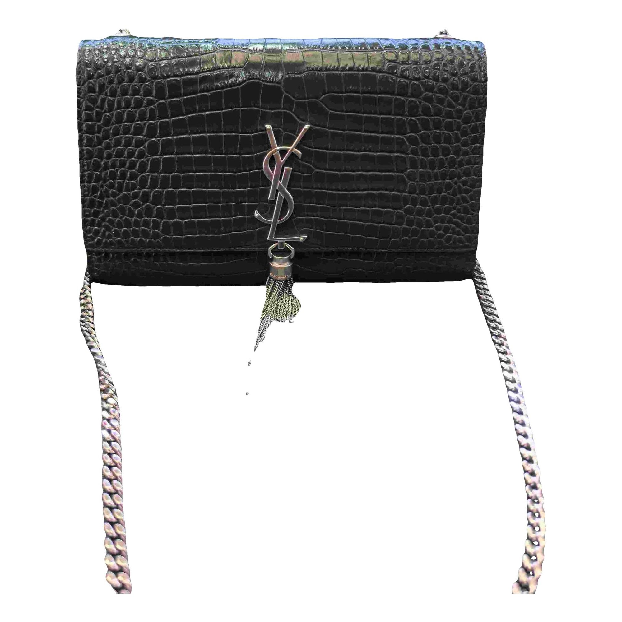 Pompom Kate leather handbag