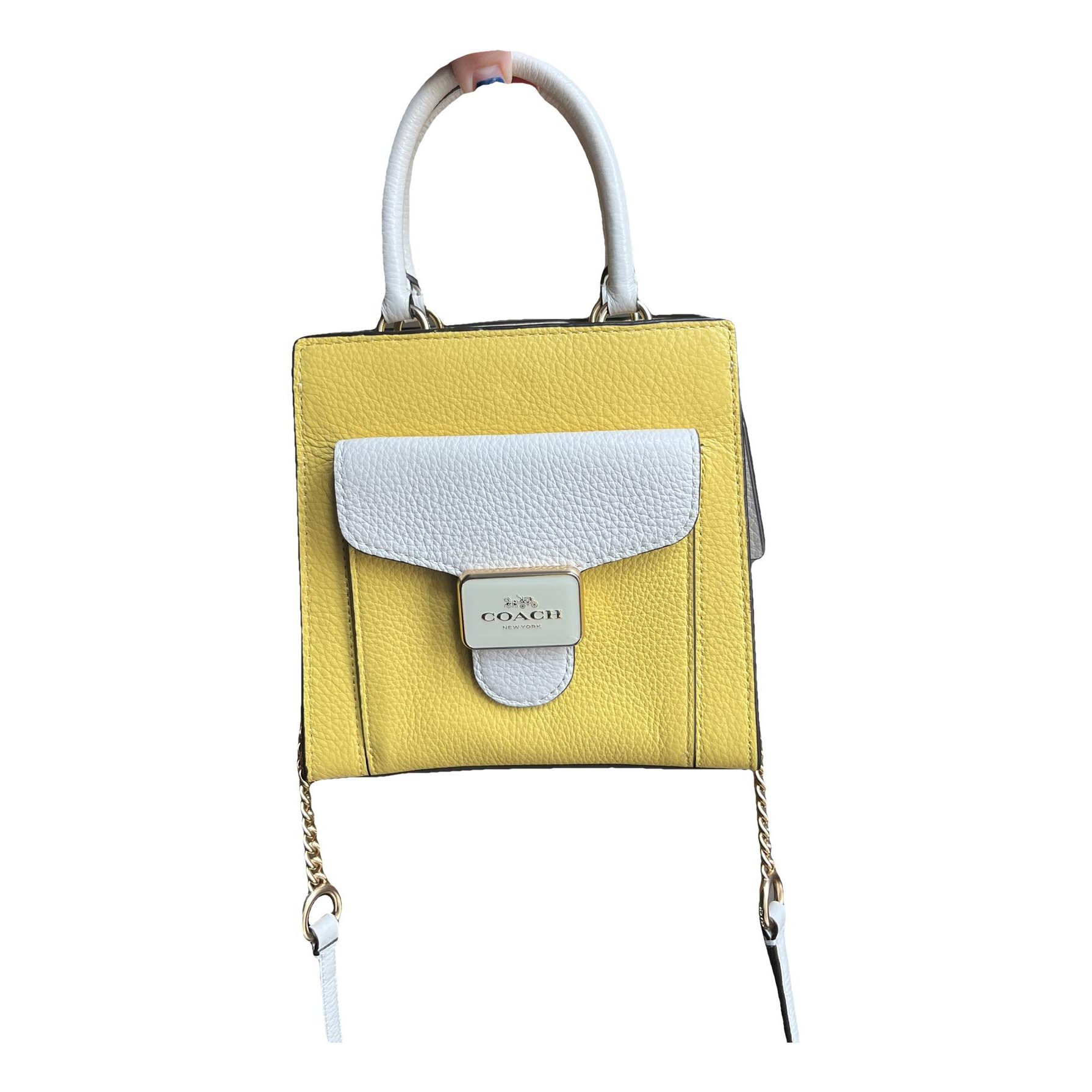 Leather crossbody bag