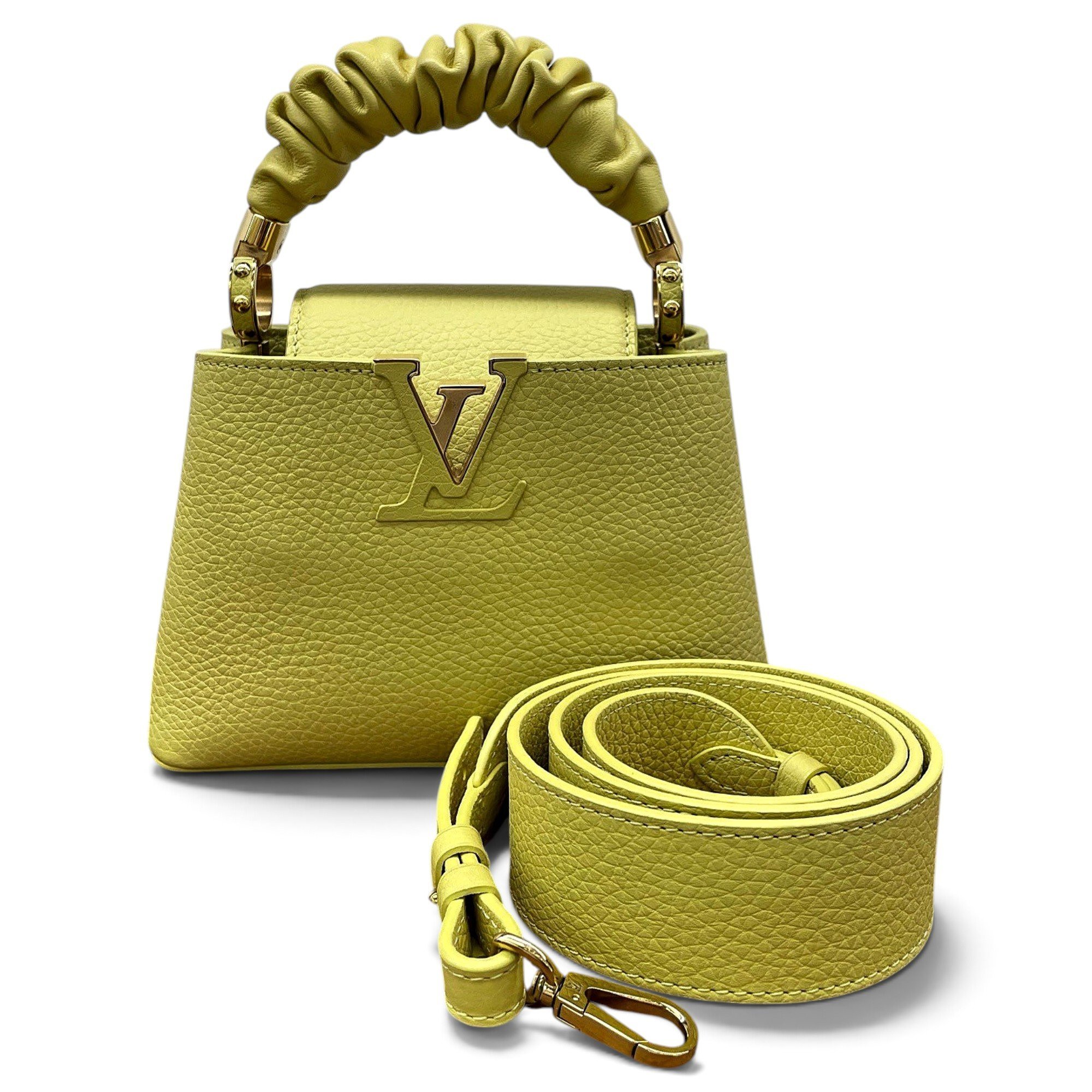 Capucines leather handbag