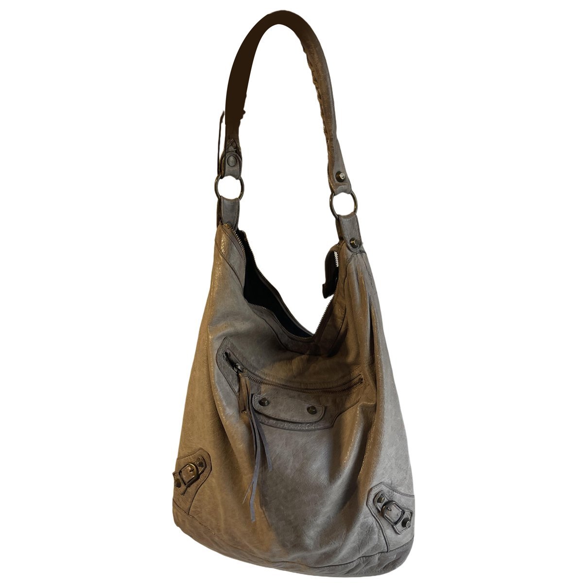 Courier XL leather handbag