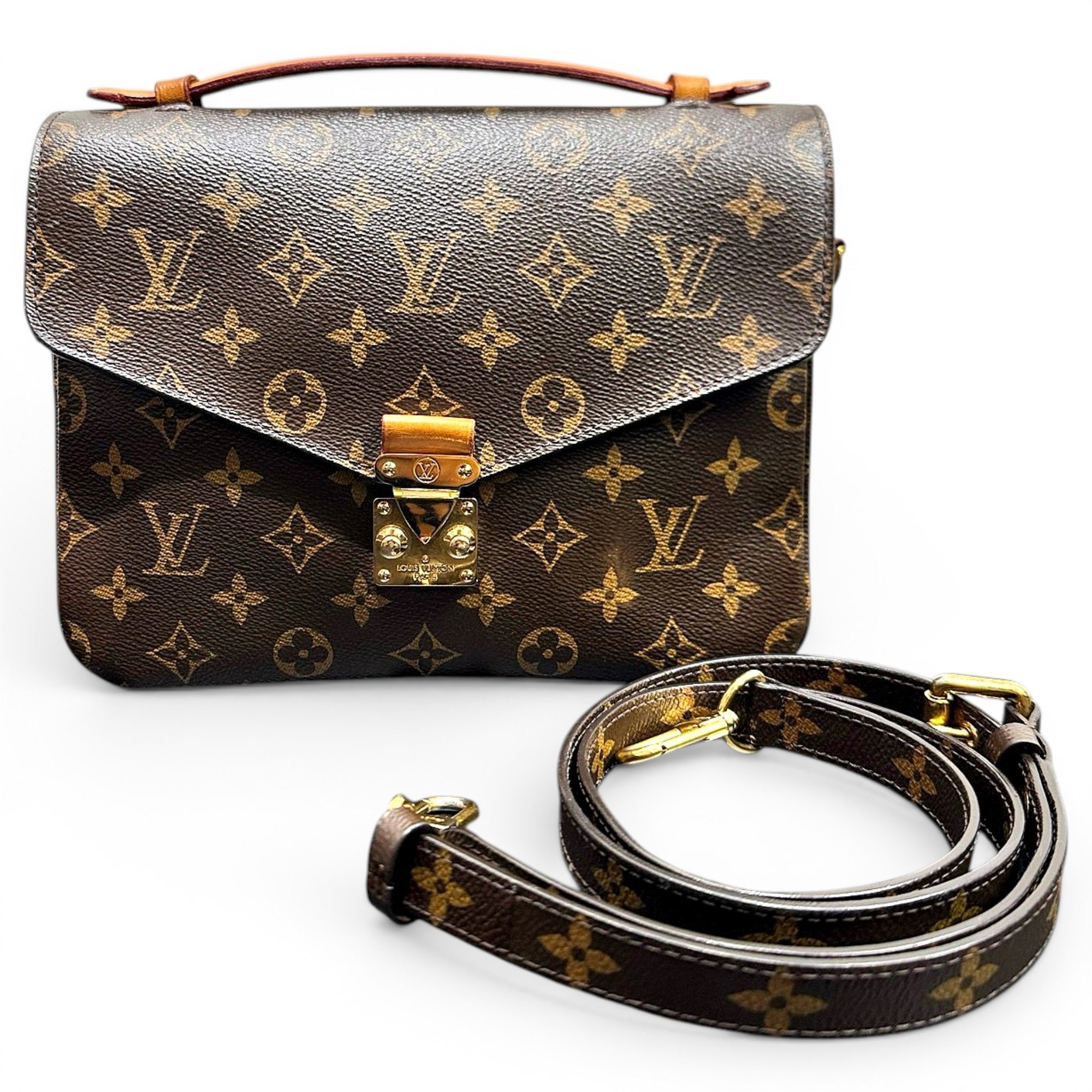 Louis Vuitton Metis leather satchel