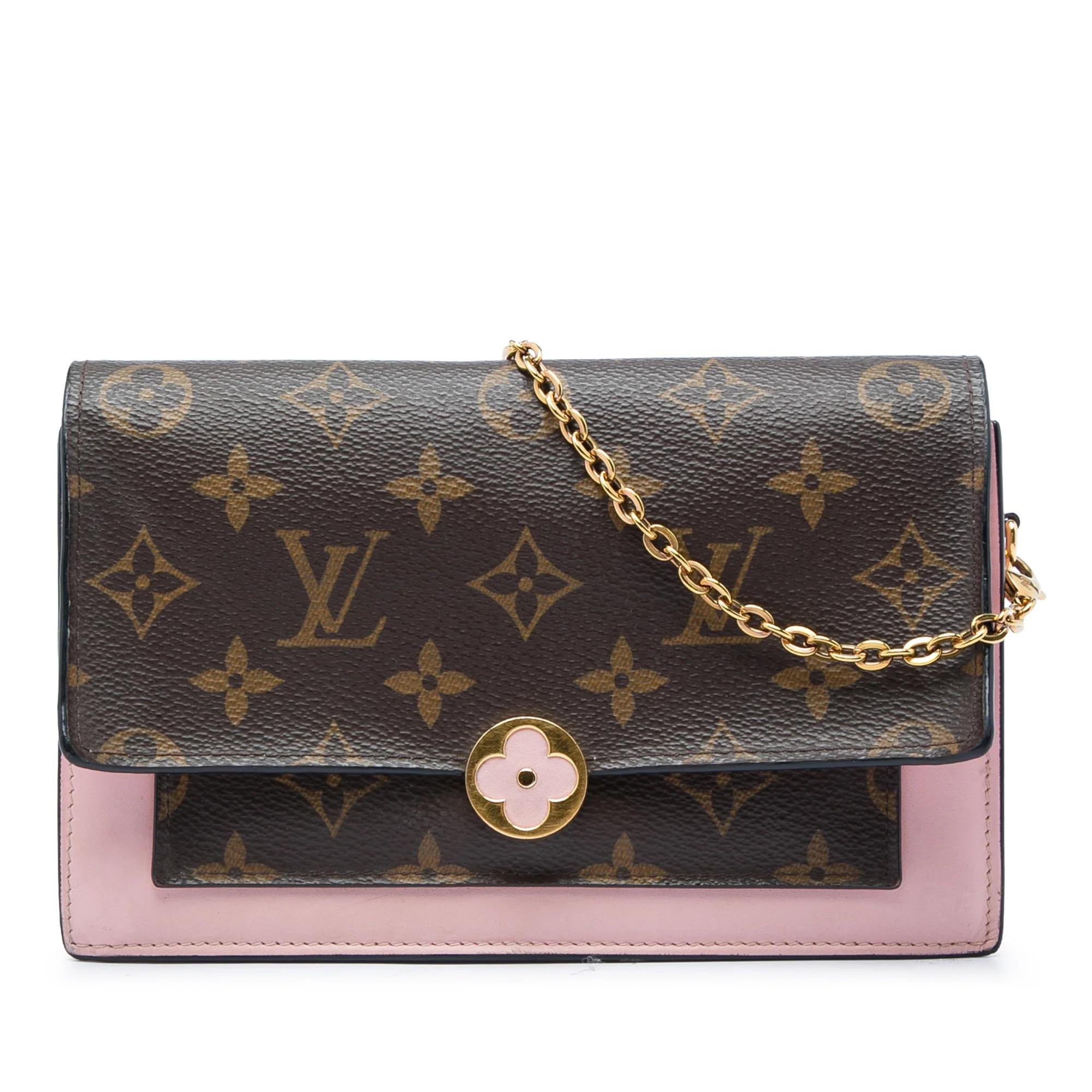 Flore chain pony-style calfskin handbag