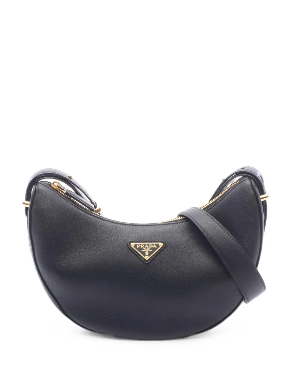 Prada Arqué leather shoulder bag
