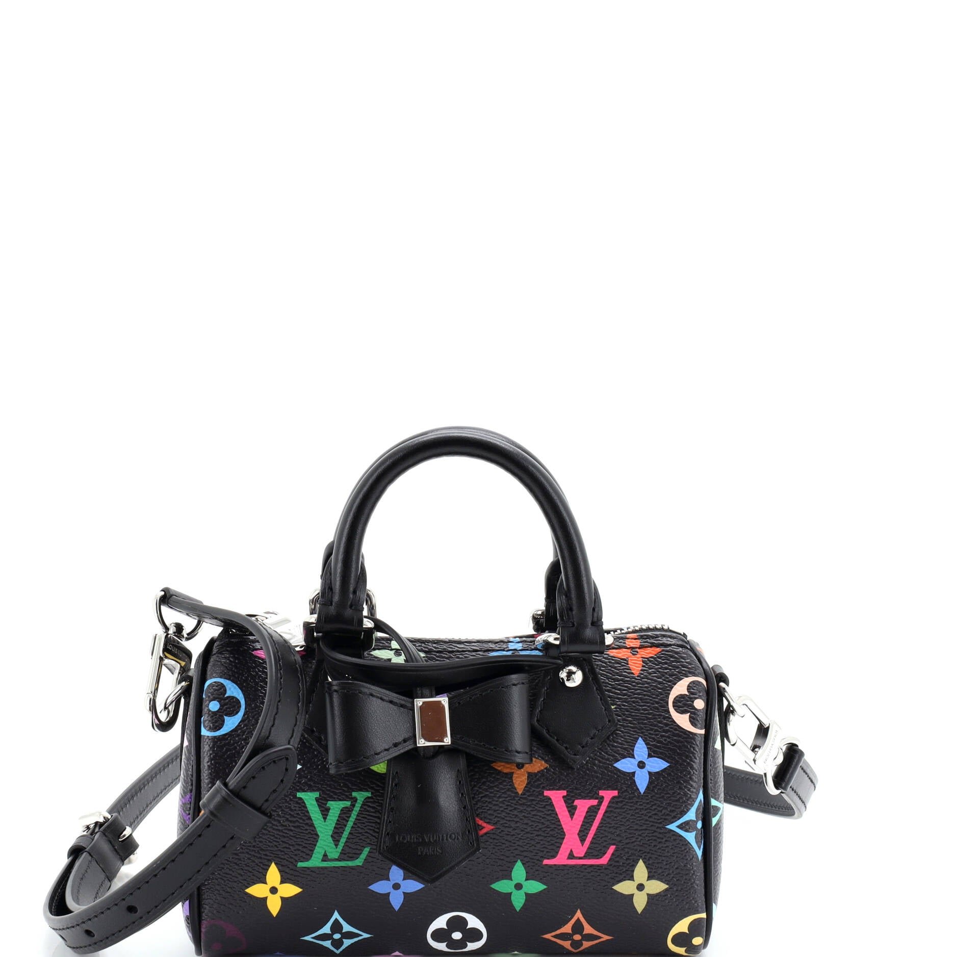 Louis Vuitton x Takashi Murakami Speedy Bandouliere NM Bag Monogram Multicolor Nano