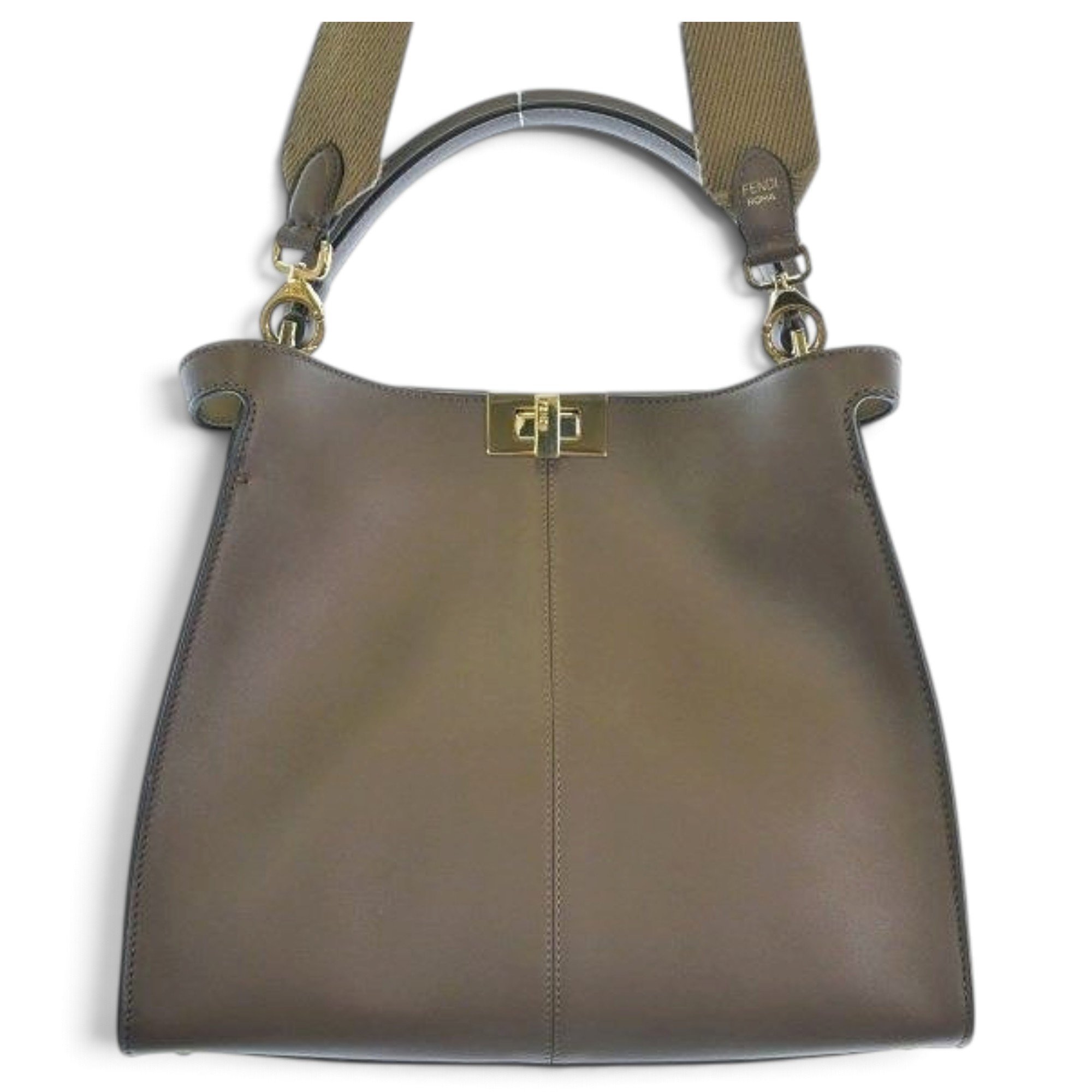 Peekaboo leather handbag