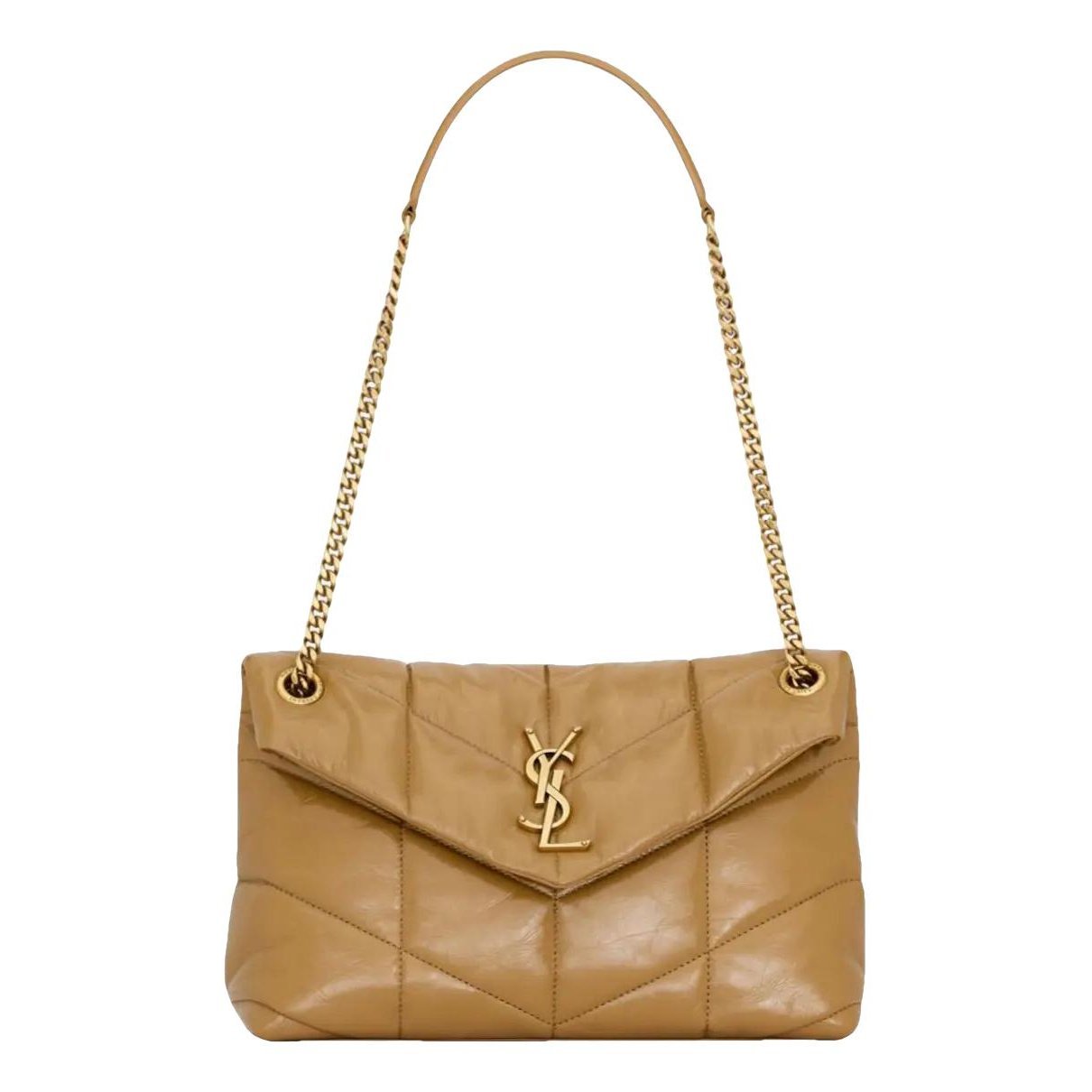 Loulou Puffer leather crossbody bag