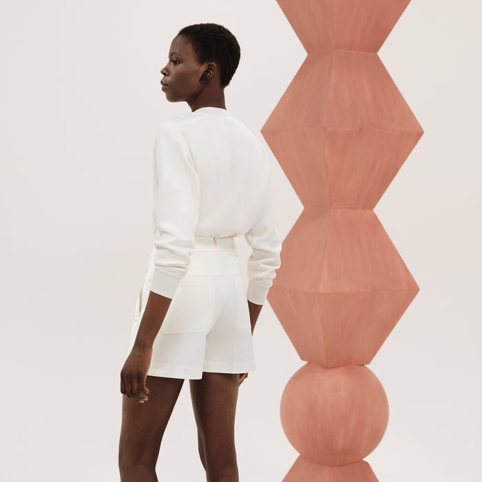 Blanc Naturel Shorts