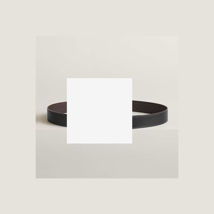Royal Belt Buckle & Reversible Leather Strap 32 MM