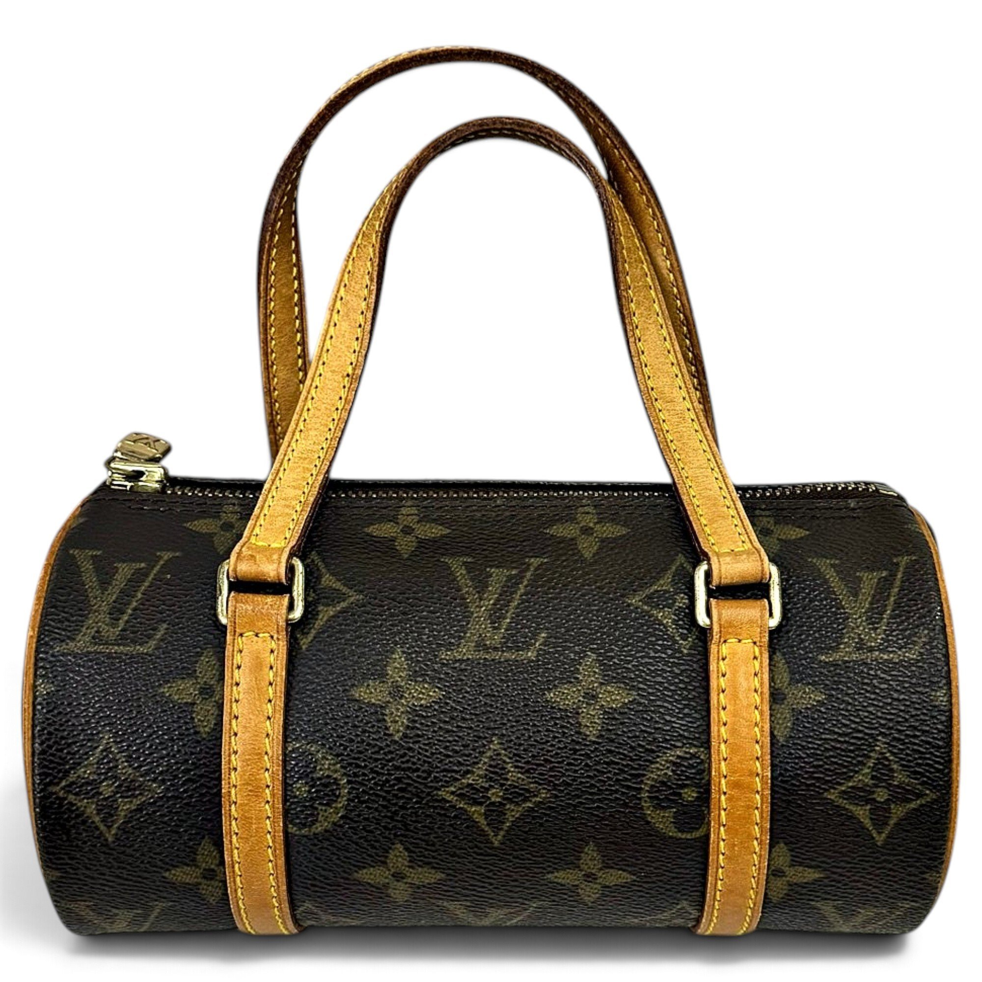 Papillon leather handbag
