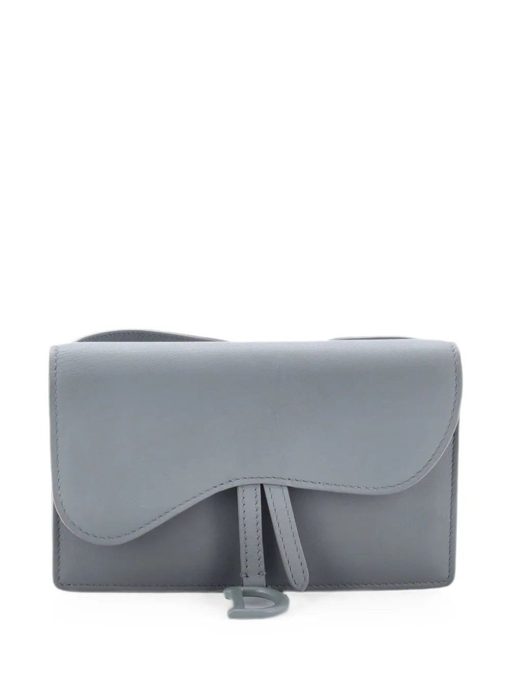 Saddle Rectangular Leather belt bag