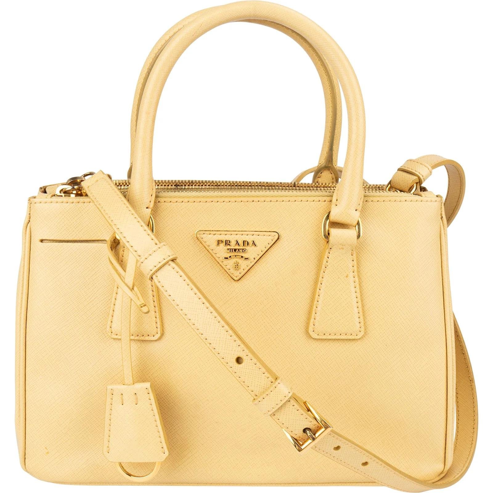 Galleria leather handbag