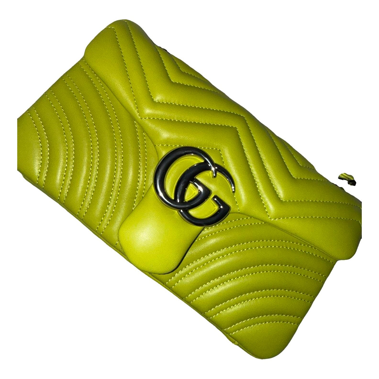 GG Marmont Flap leather crossbody bag