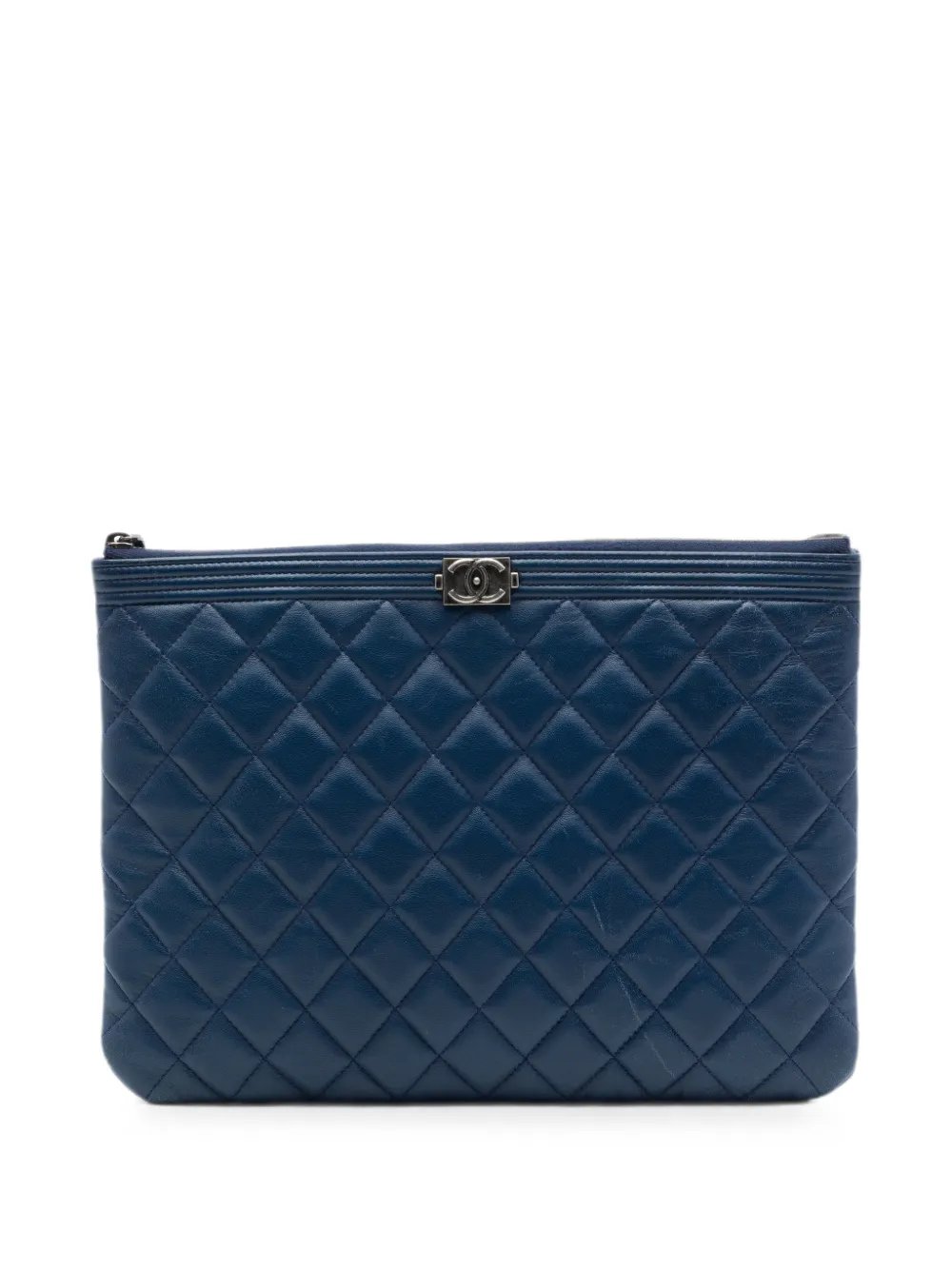 2015-2016 Medium Quilted Lambskin Boy O Case clutch bag