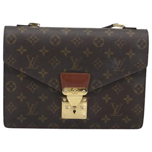 Louis Vuitton Concorde leather handbag