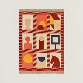 Les Objets du Faubourg blanket