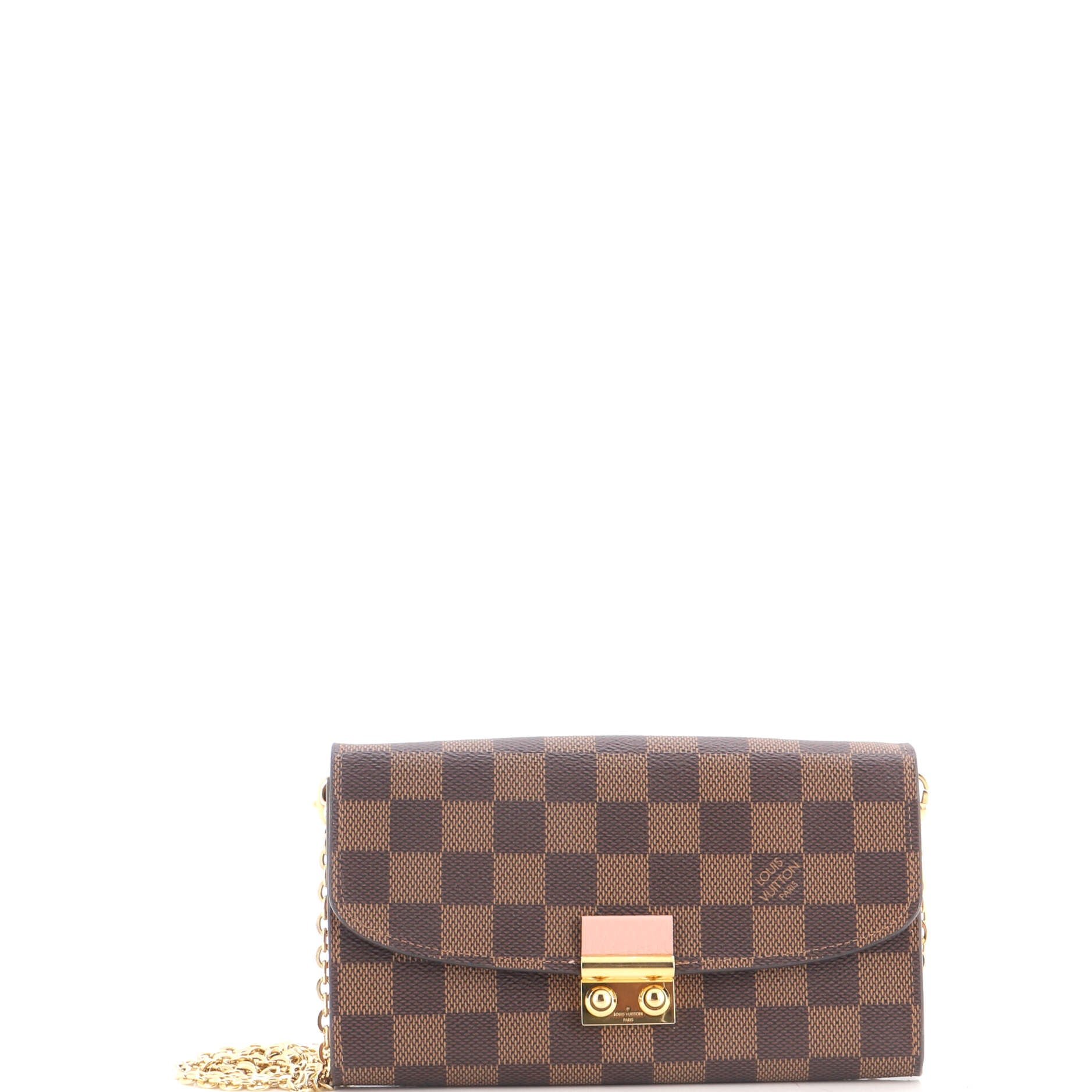 Croisette Chain Wallet Damier