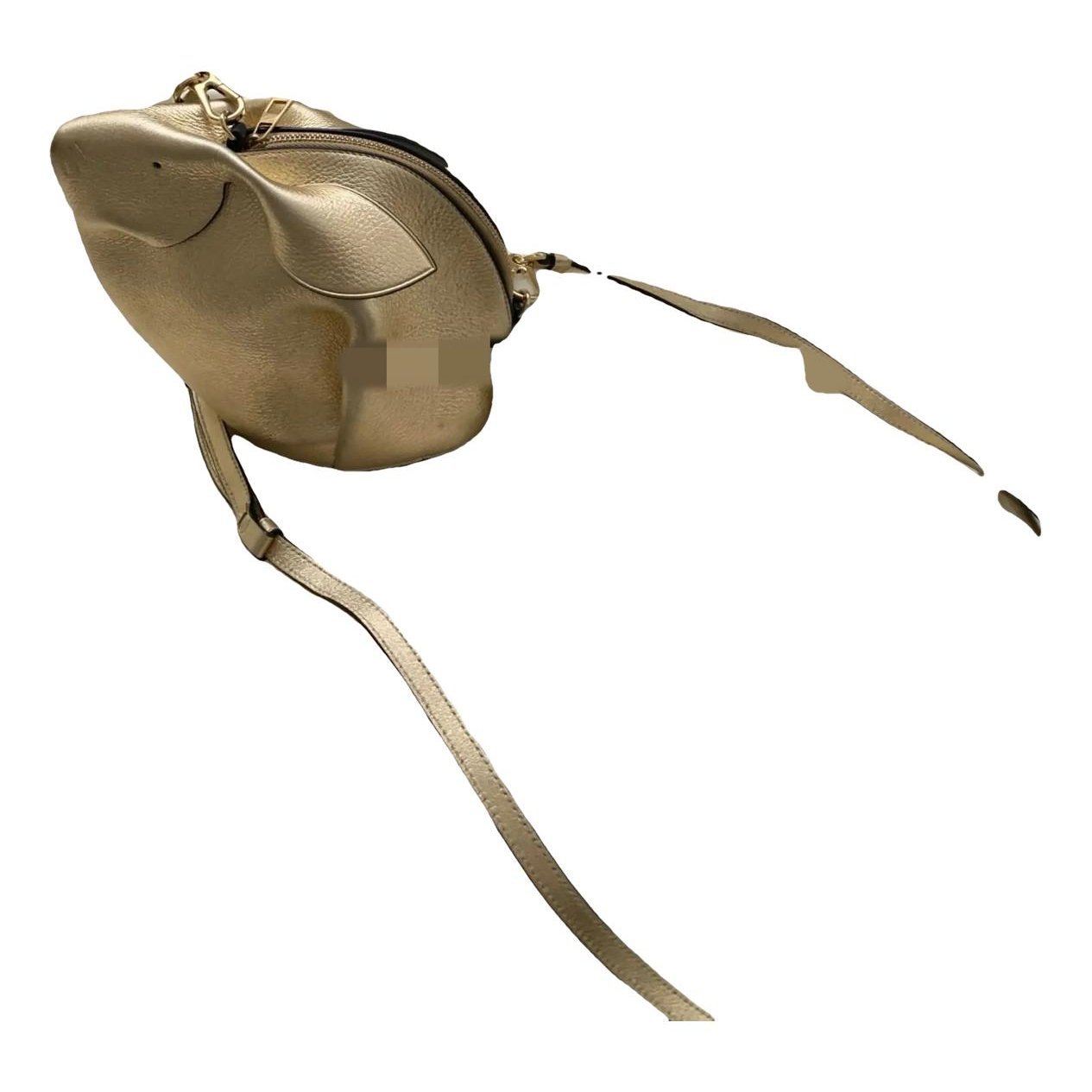 Animals leather crossbody bag