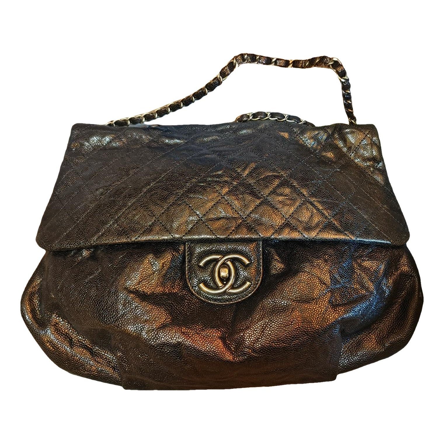 Chain Around leather handbag