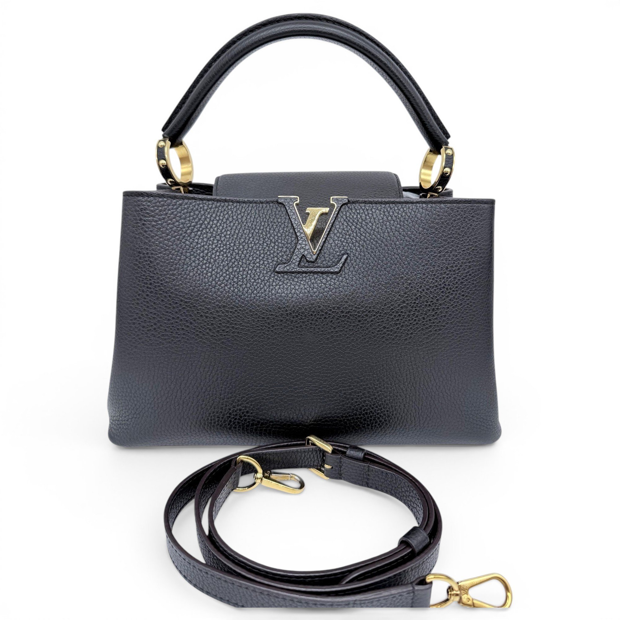 Capucines leather handbag