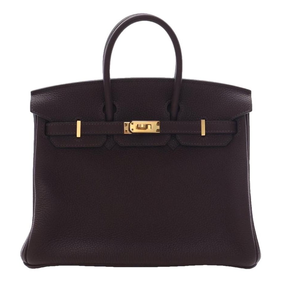 Birkin 25 leather tote