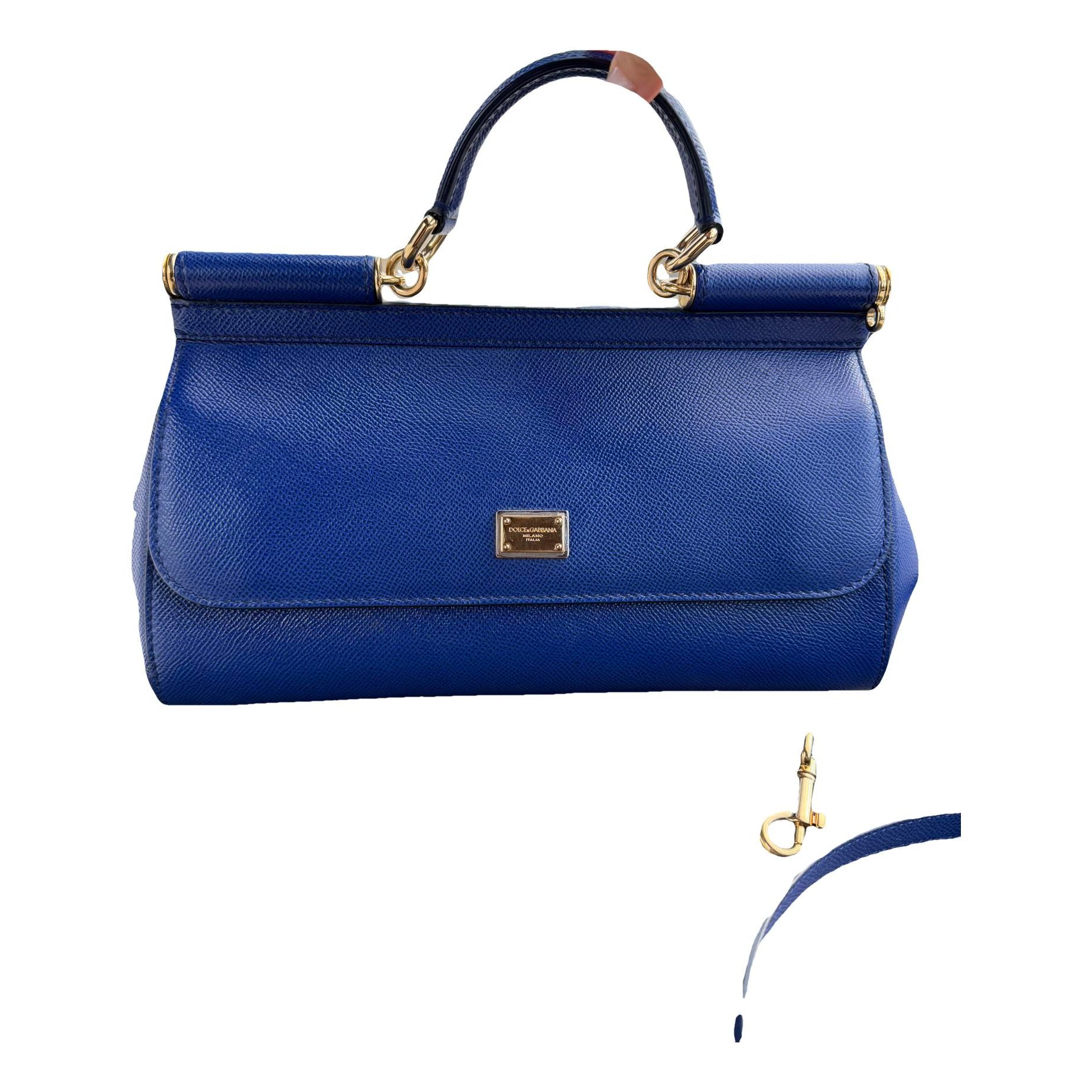 Dolce & Gabbana Sicily leather handbag