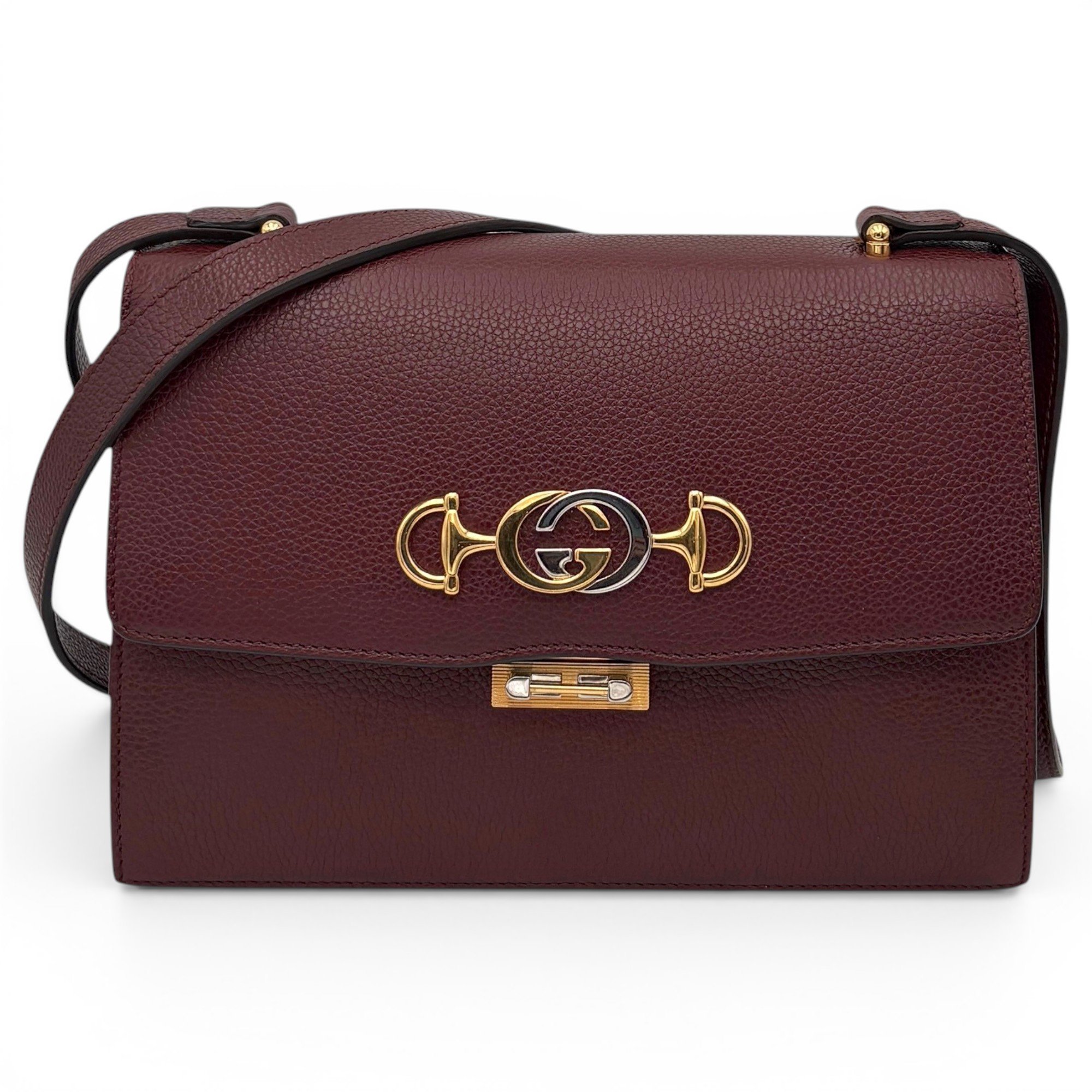 Zumi pony-style calfskin handbag