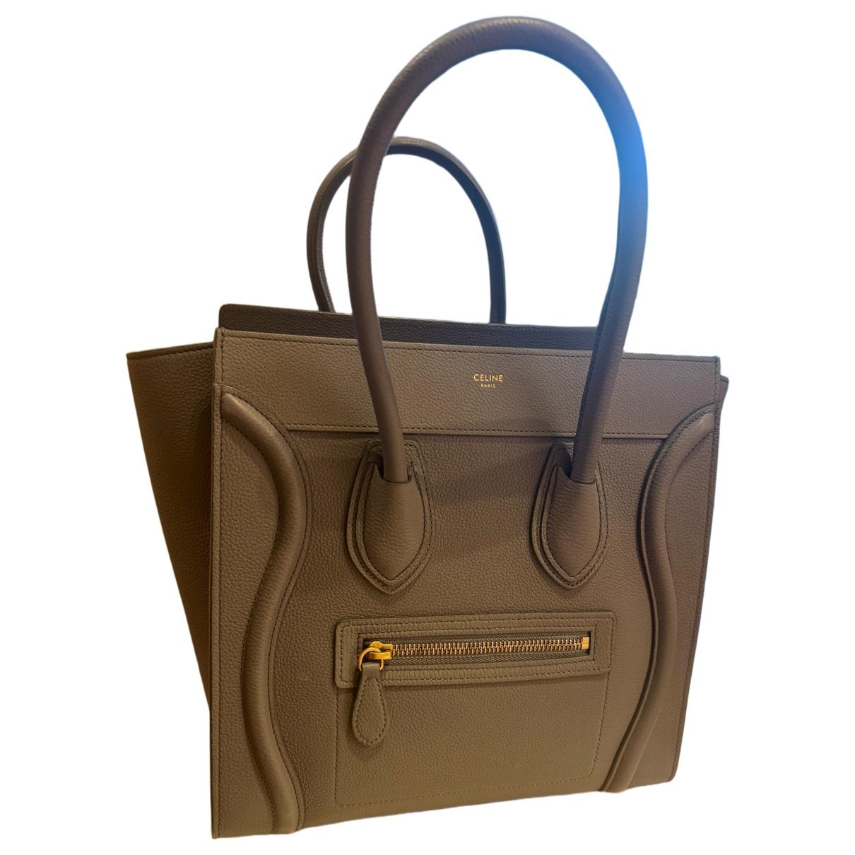 Luggage leather handbag