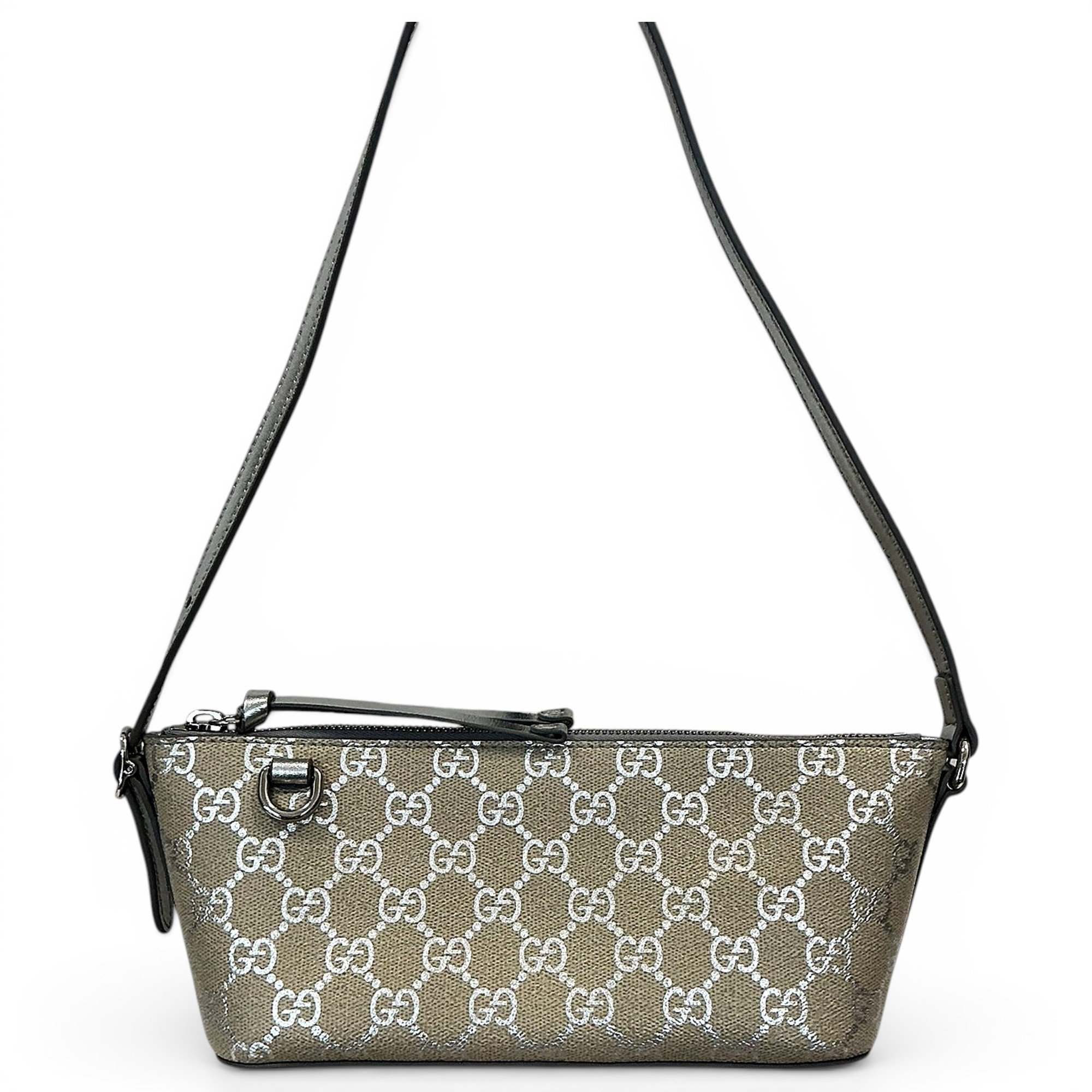 Patent leather handbag