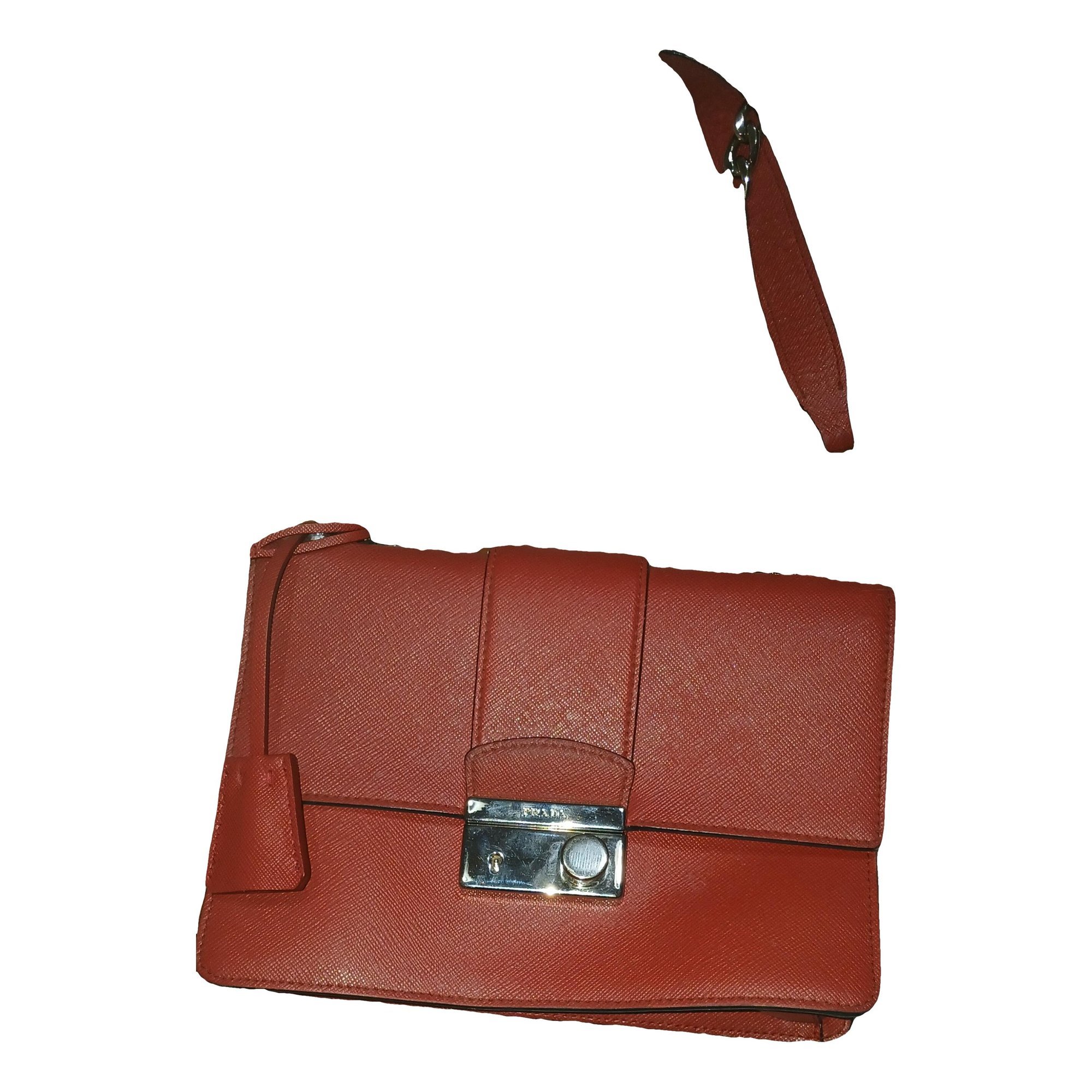 Diagramme leather handbag