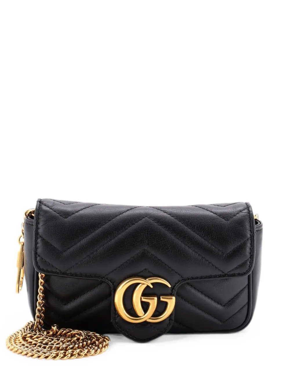 GG Marmont Flap Bag Matelasse Leather Super Mini crossbody bag