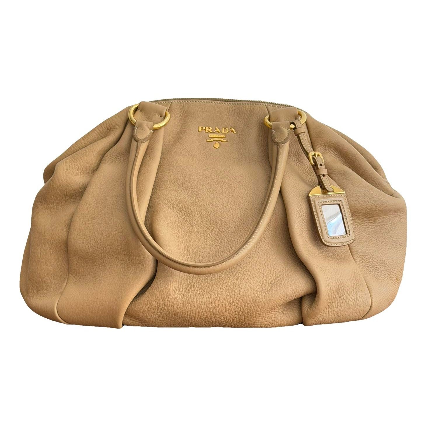 Leather tote