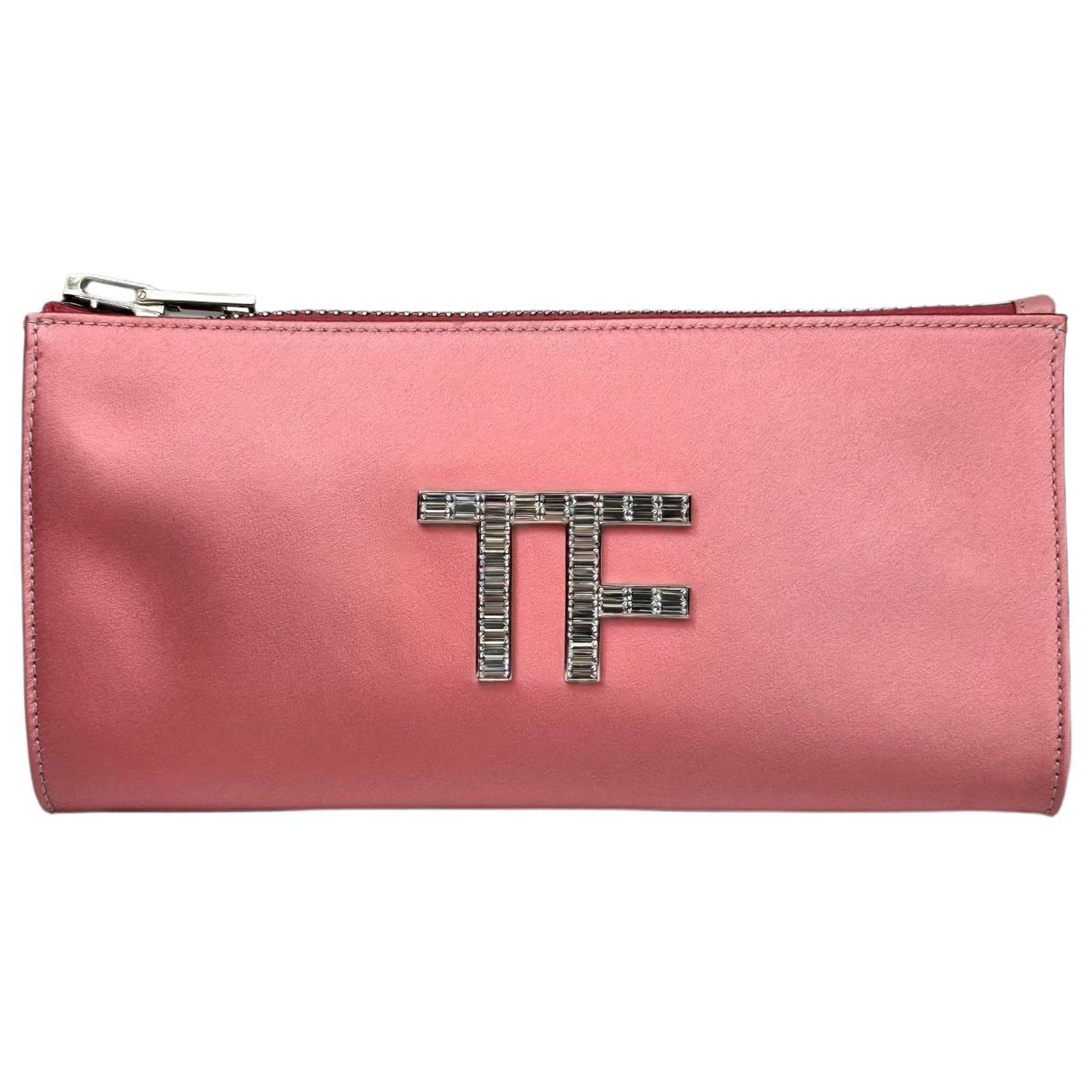 Silk clutch bag