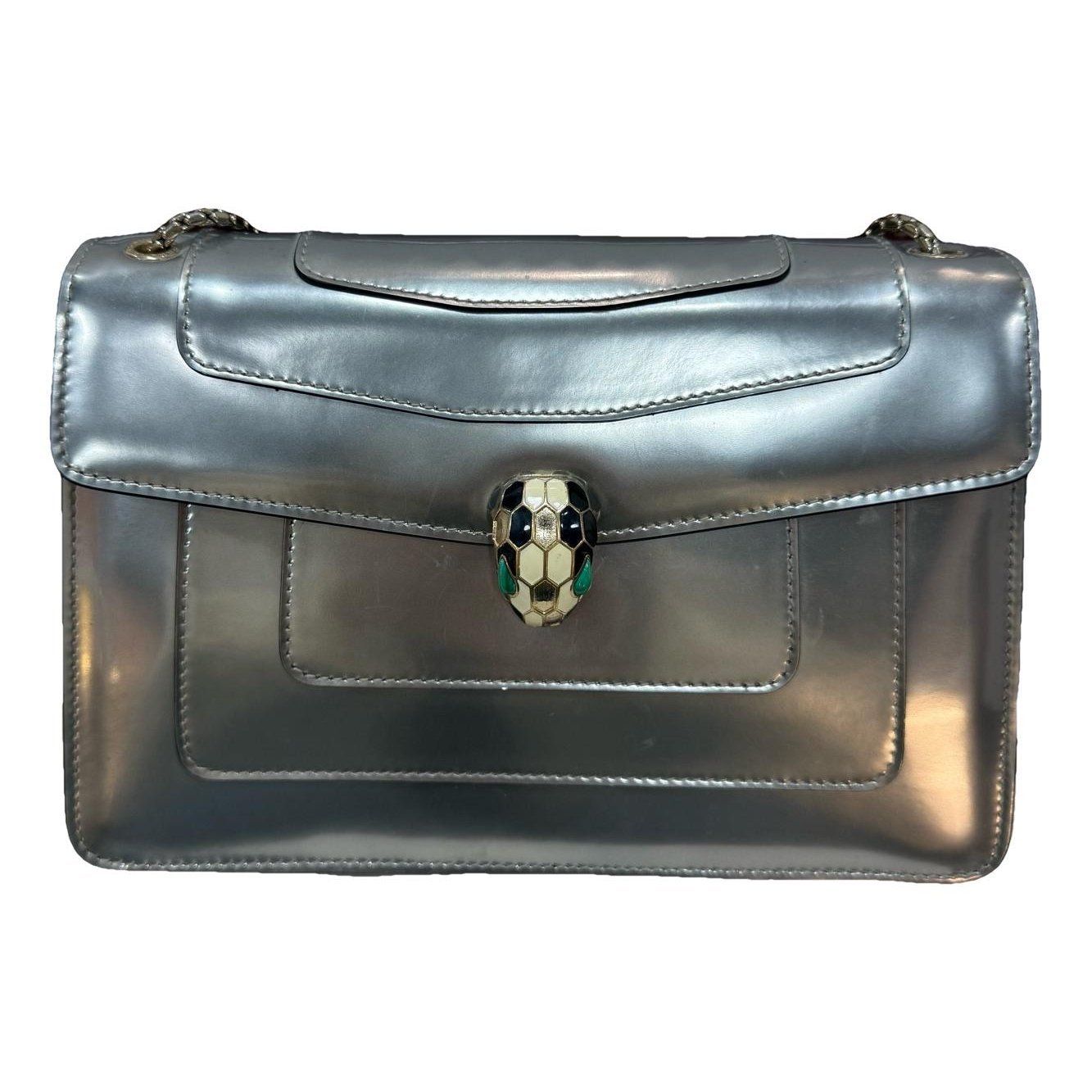 Serpenti pony-style calfskin handbag