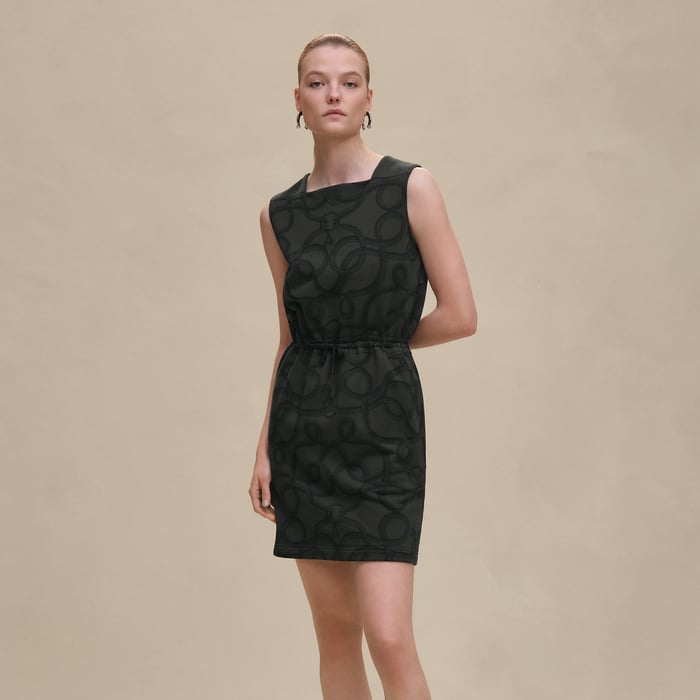 Gris Charbon "Palefroi Remix" Sleeveless Dress