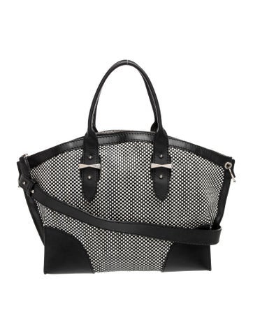 Leather Top Handle Bag