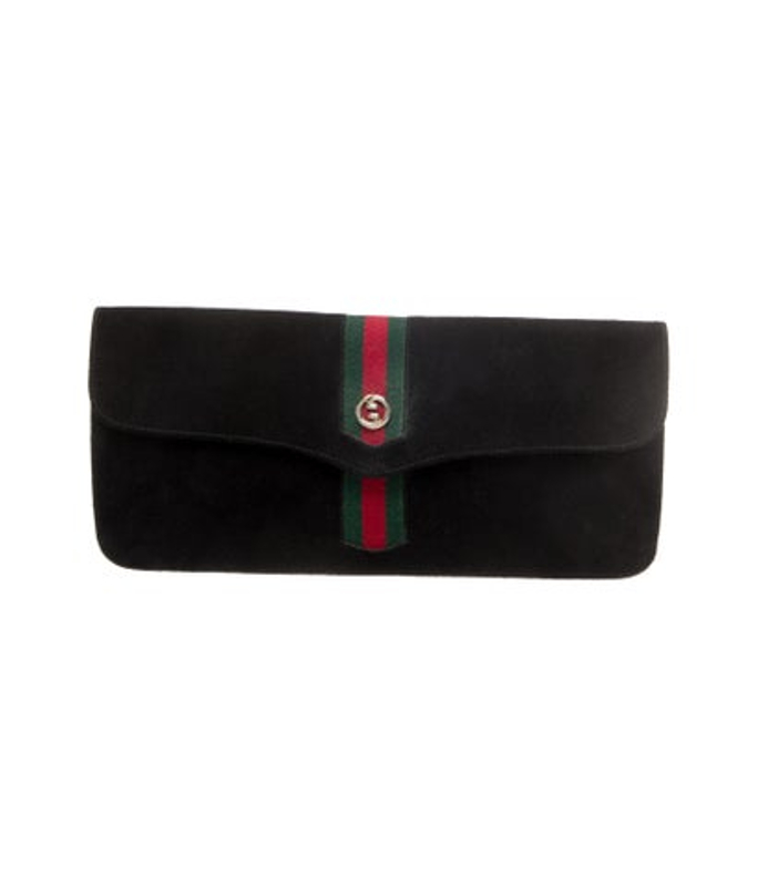 Gucci Web Clutch Vintage